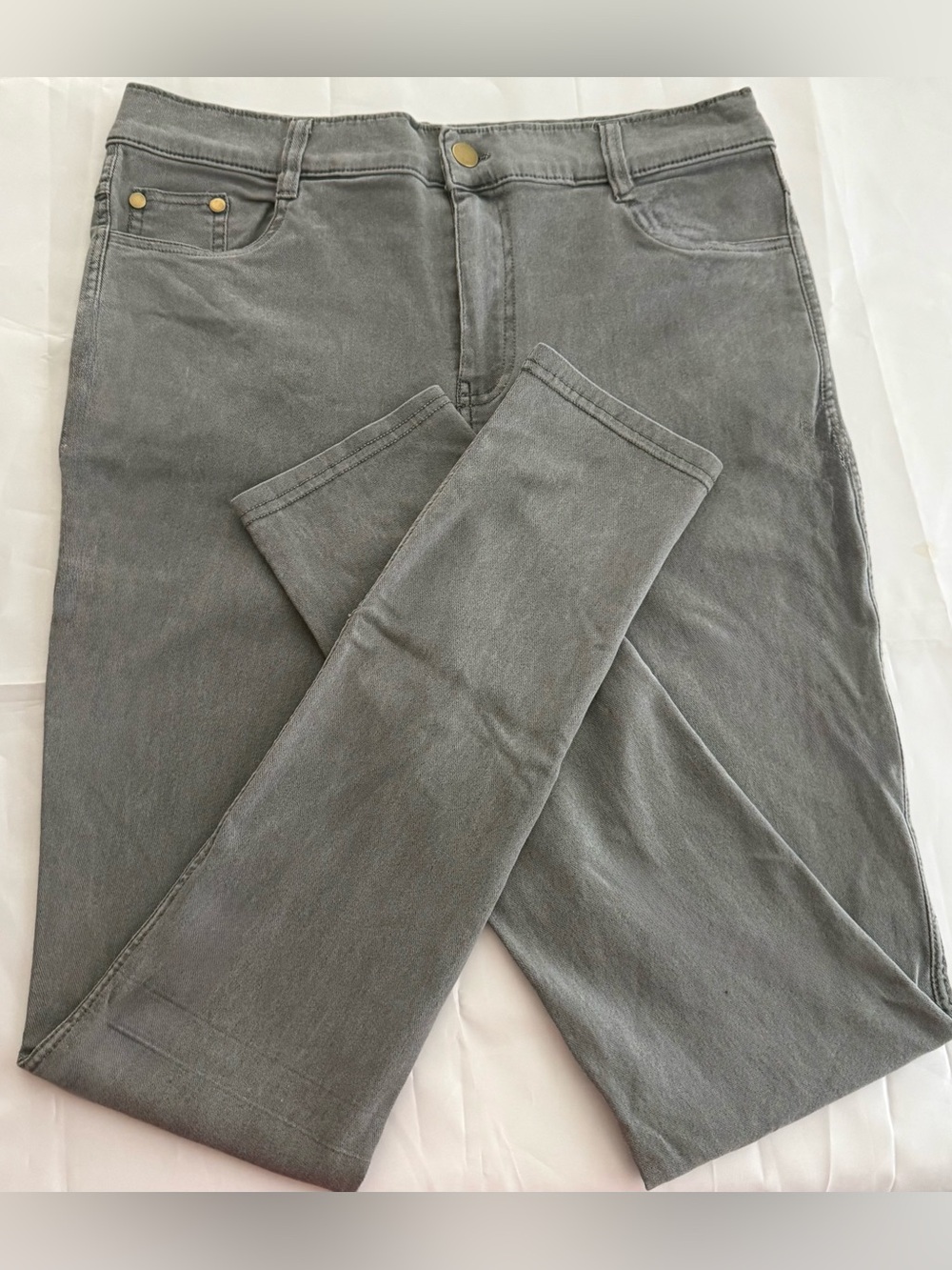 Love 83  Washed Gray skinny jeans- lightweight- Size XL